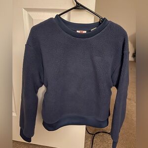 Levi's Cozy Navy Crew Neck Sweater